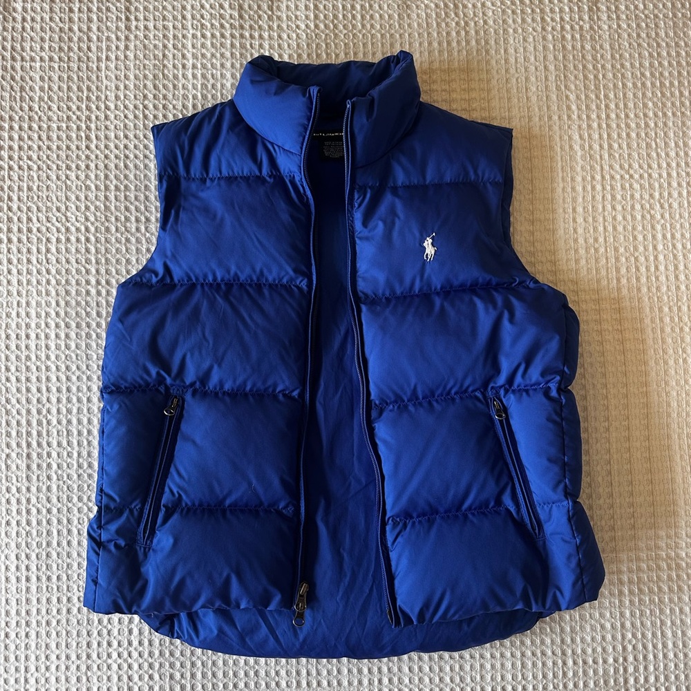 Ralph Lauren Sport Blue Puffer Vest